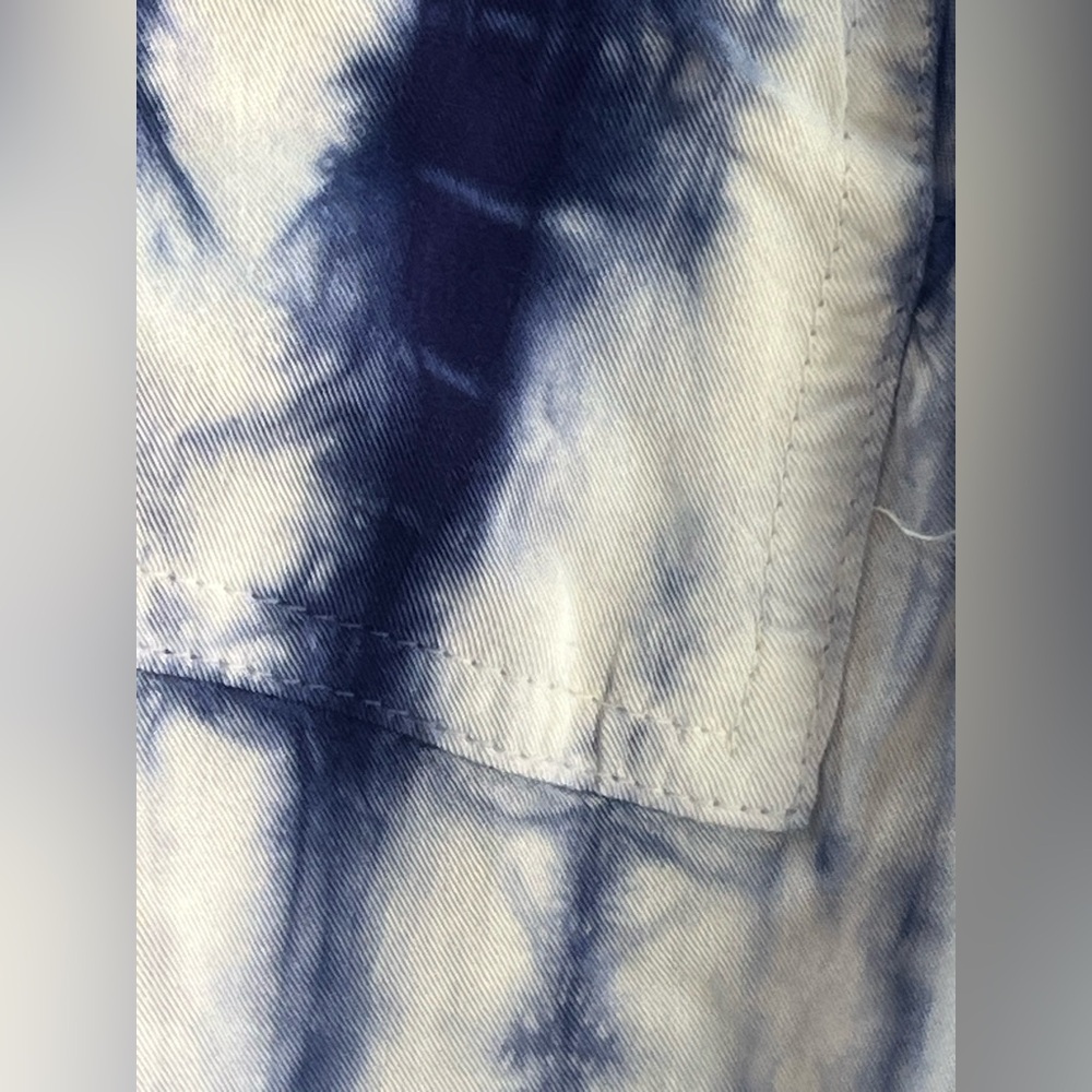 TORRID Relaxed Blue Tie Dye blouse - Picture 11 of 16
